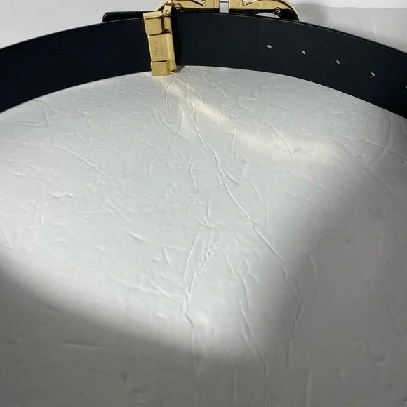 Salvatore Ferragamo Adjustable Oversized Buckle Belt